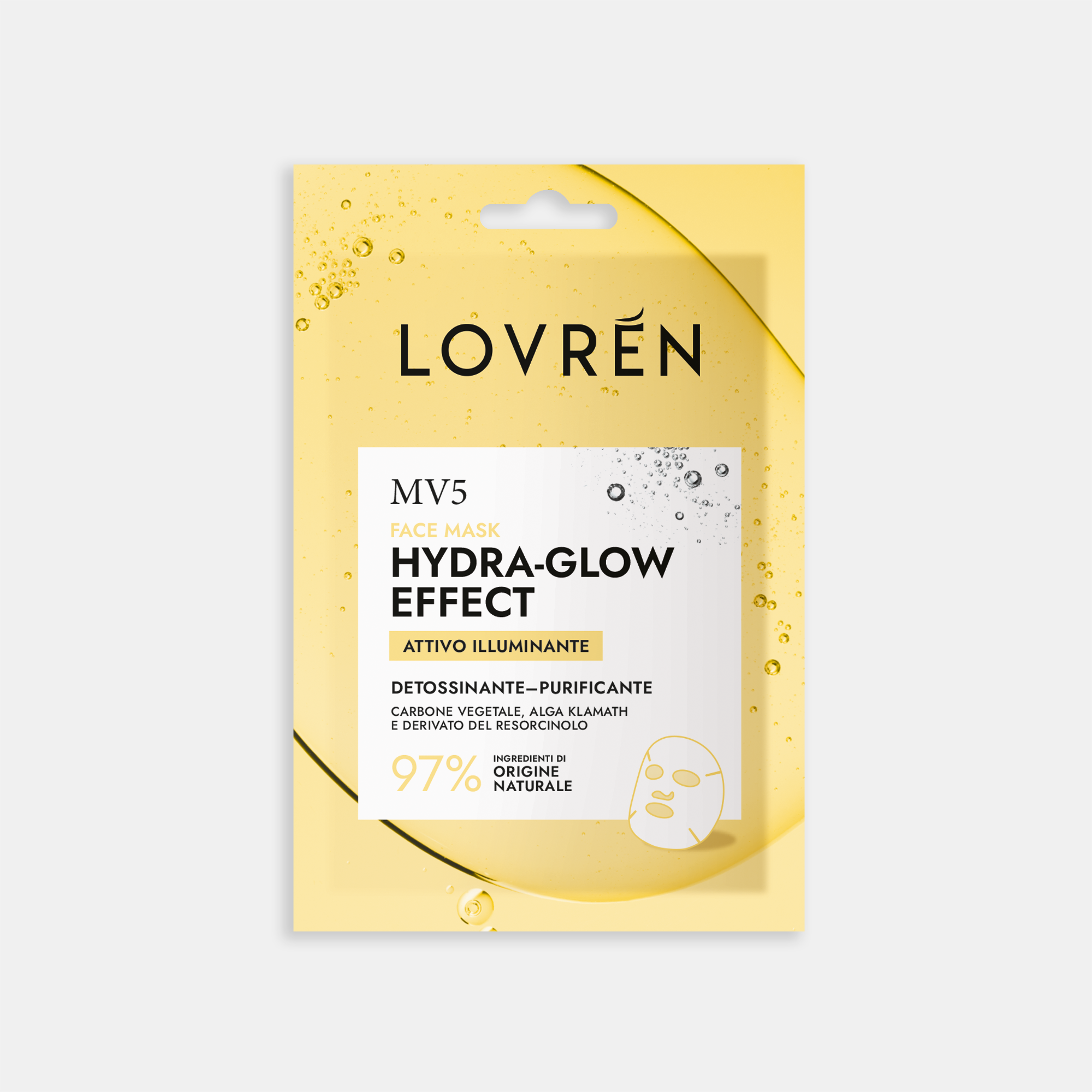 MV5 Masque Visage Hydra-Glow Effect